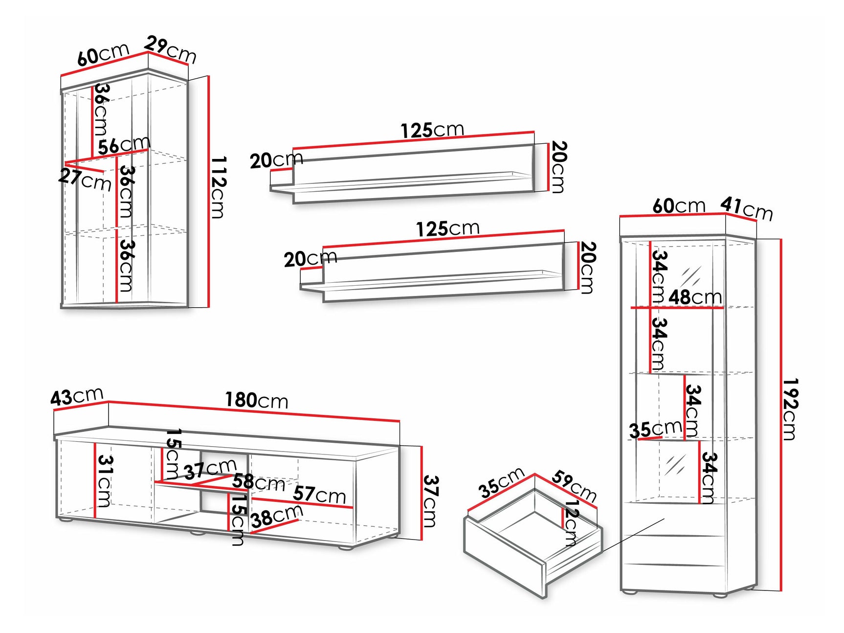Stuemøbler-sæt Tornola 114 4248367