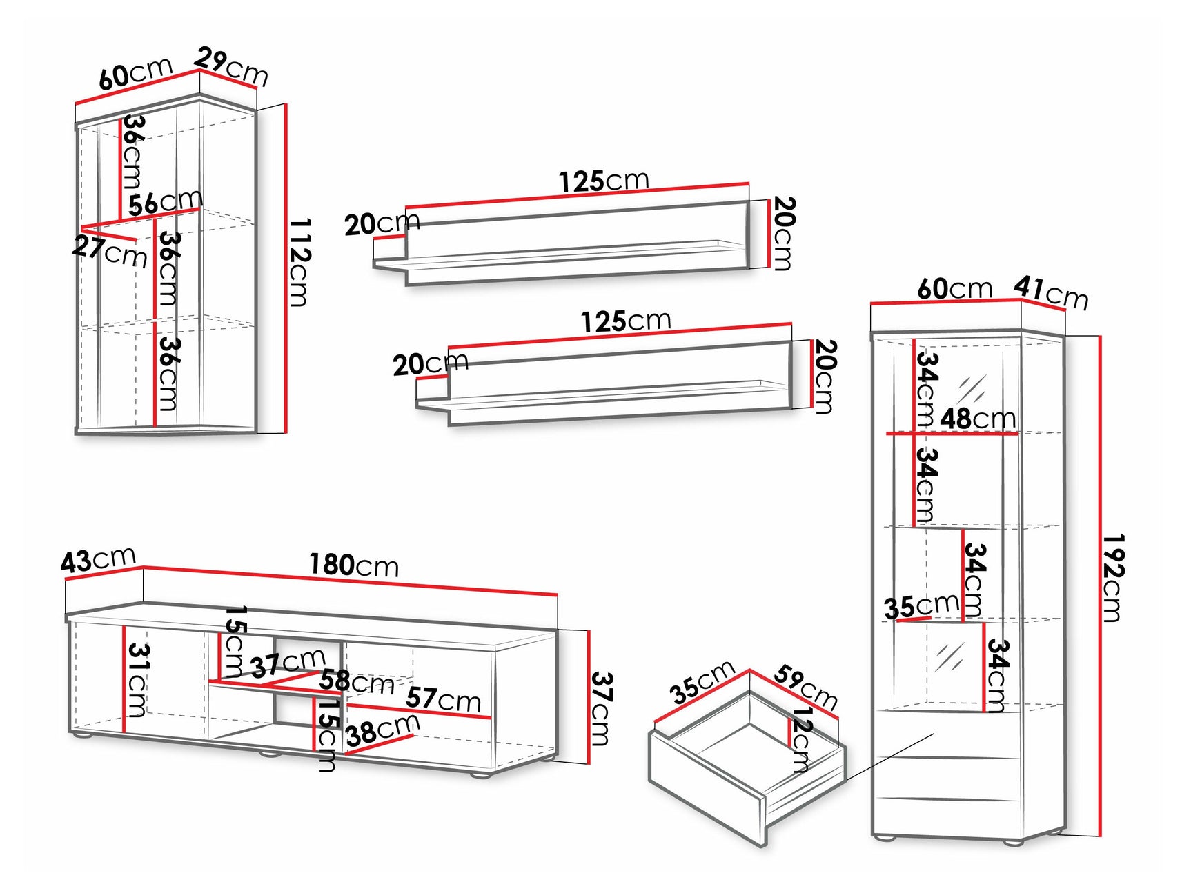 Stuemøbler-sæt Tornola 114 4248369