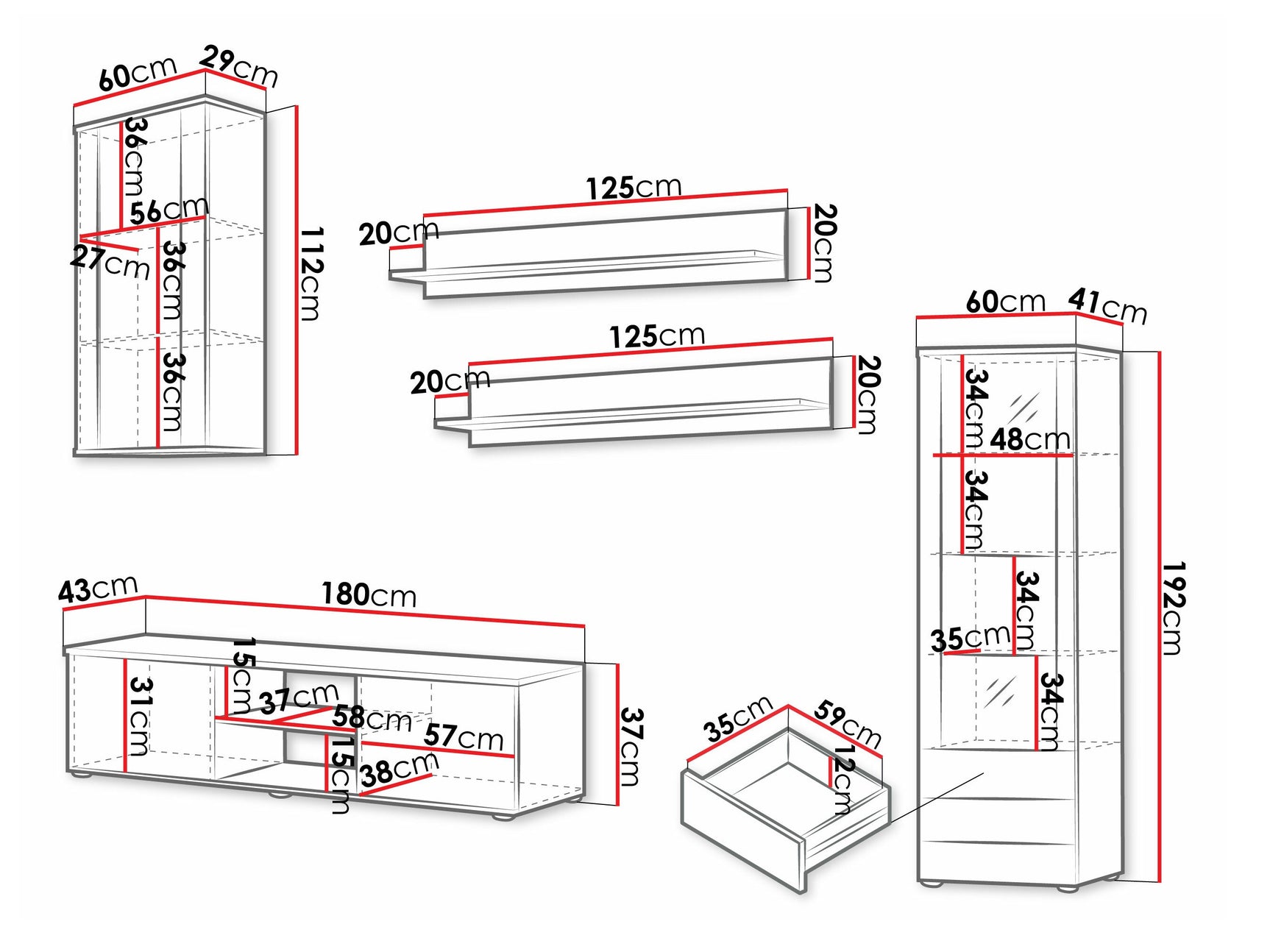 Stuemøbler-sæt Tornola 114 4248370