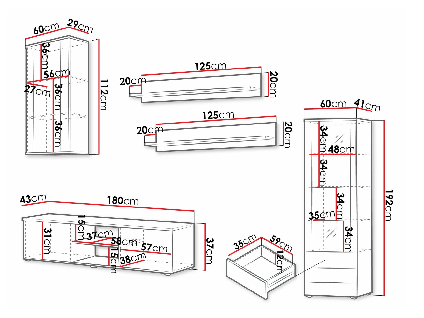 Stuemøbler-sæt Tornola 114 4248378