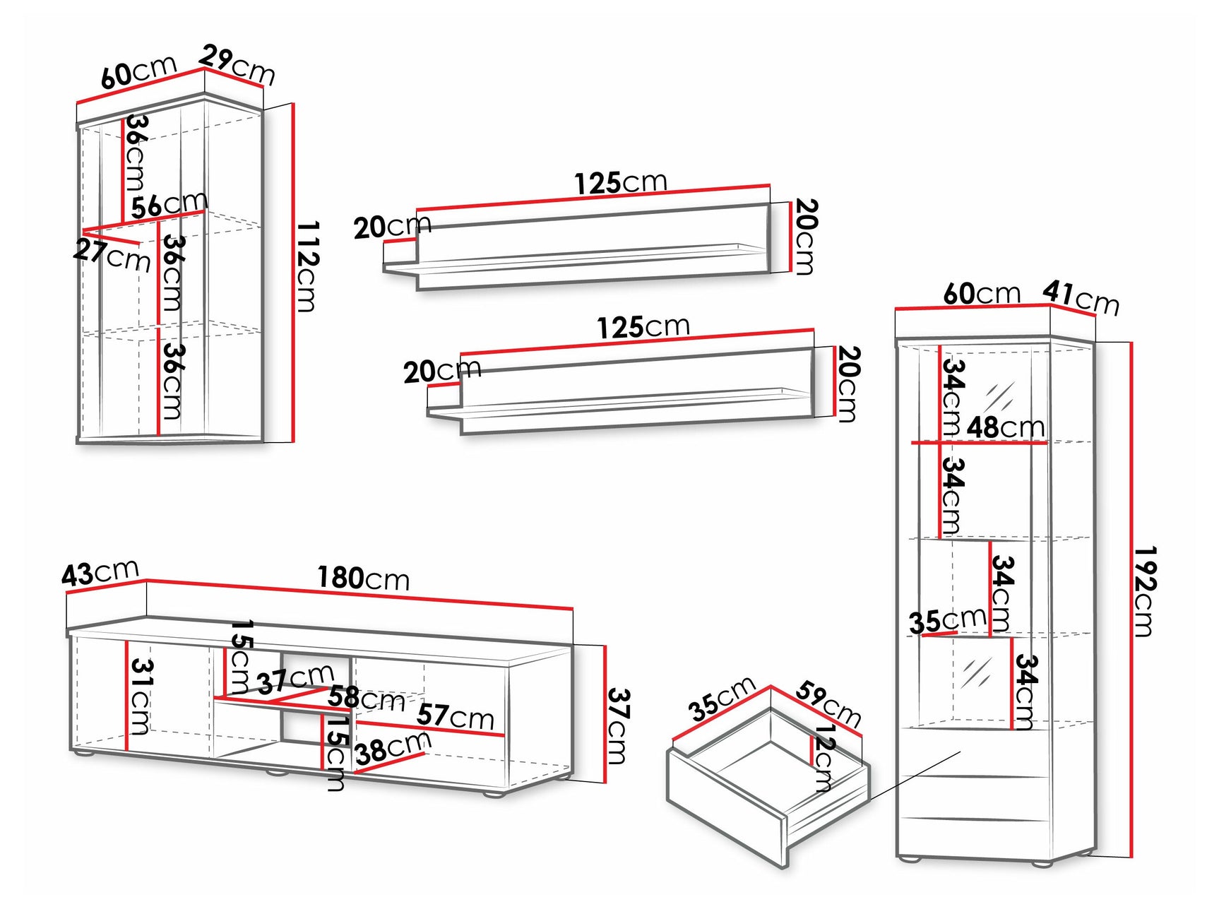 Stuemøbler-sæt Tornola 114 4248379