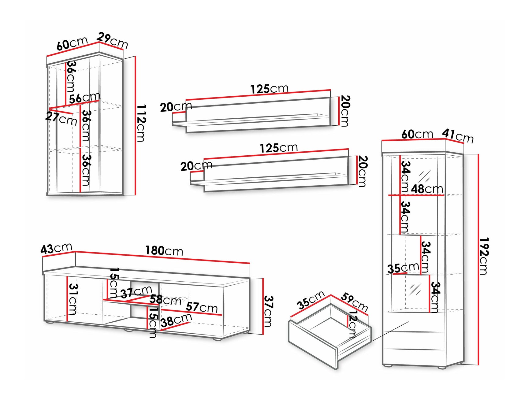 Stuemøbler-sæt Tornola 114 4248388