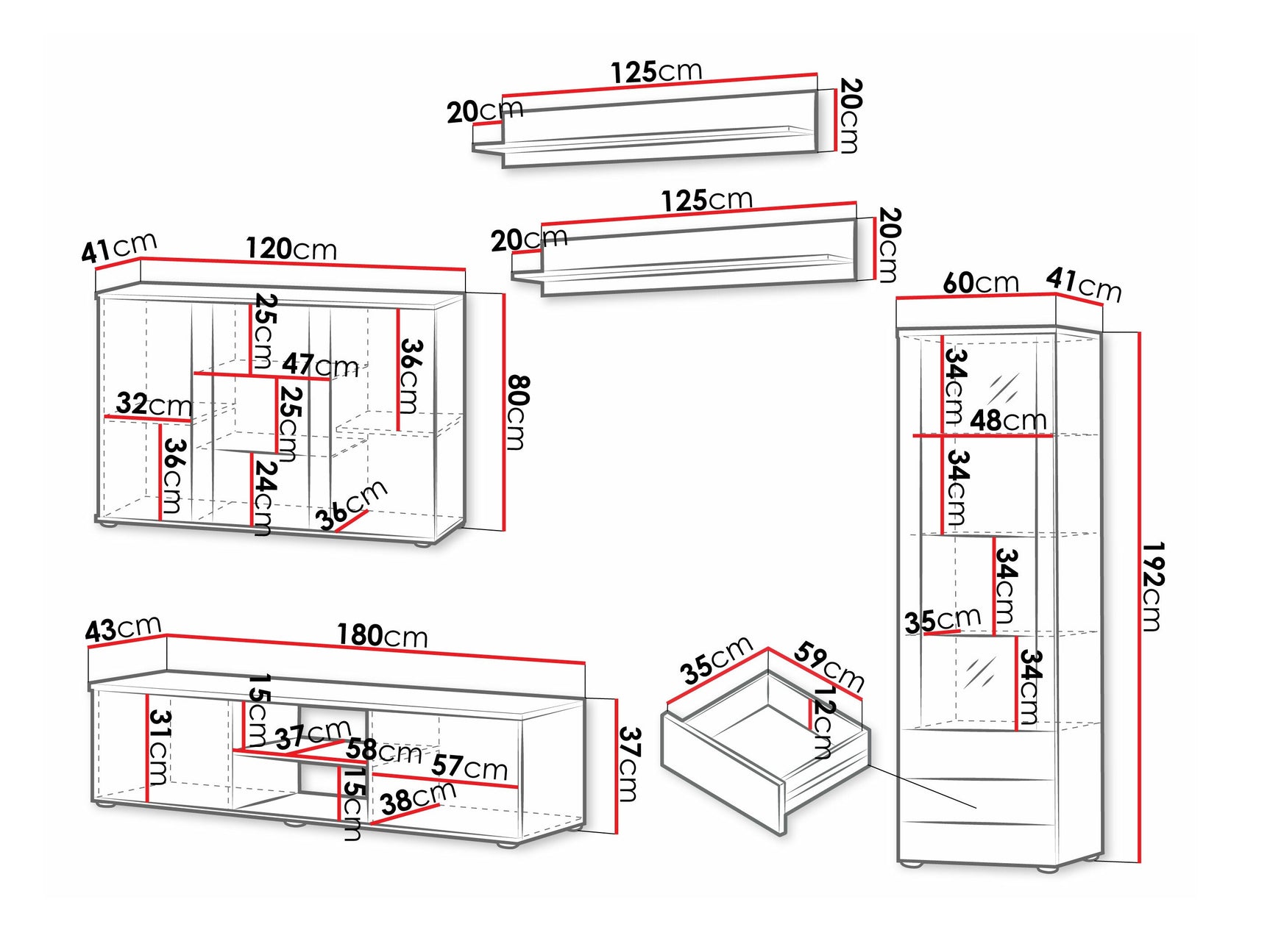 Stuemøbler-sæt Tornola 116 4248559
