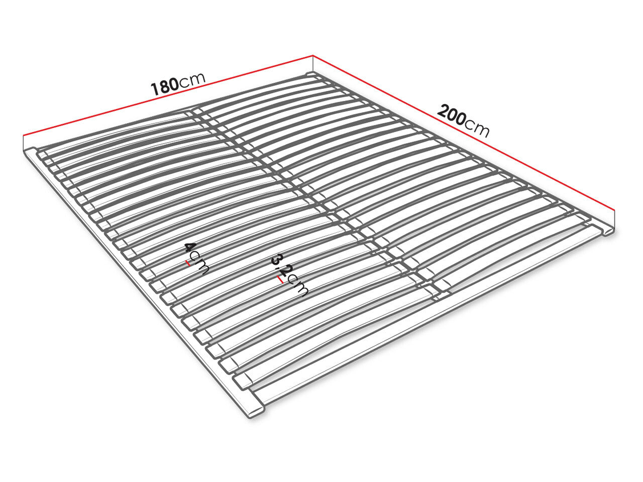 Lameller til sengen Dayton 117 4249869