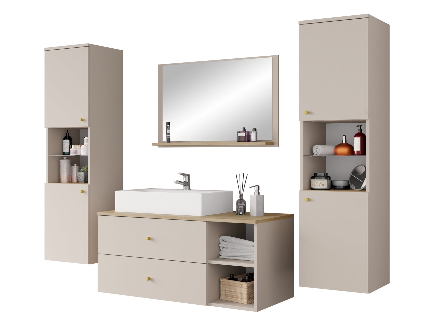 Badeværelses-sæt Ophruvi 102 4255160