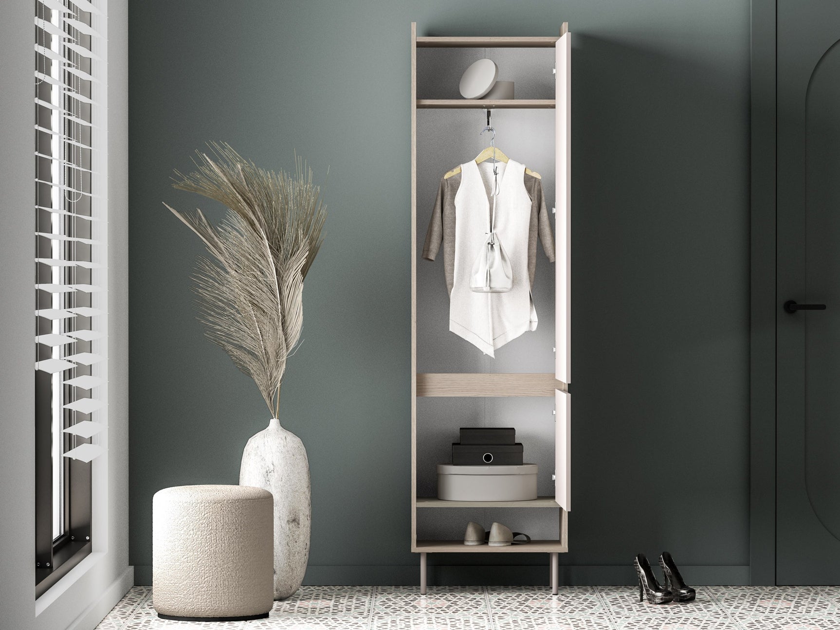 Garderobeskab Tivorlo 100