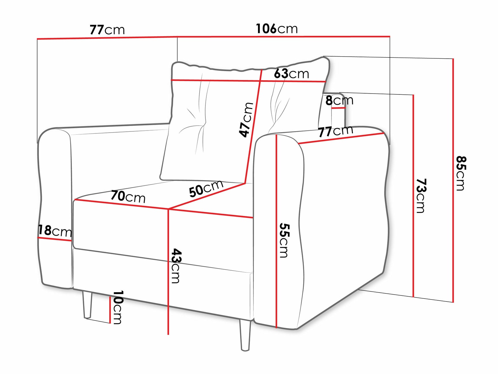 Lænestol Veldala 104 4263568