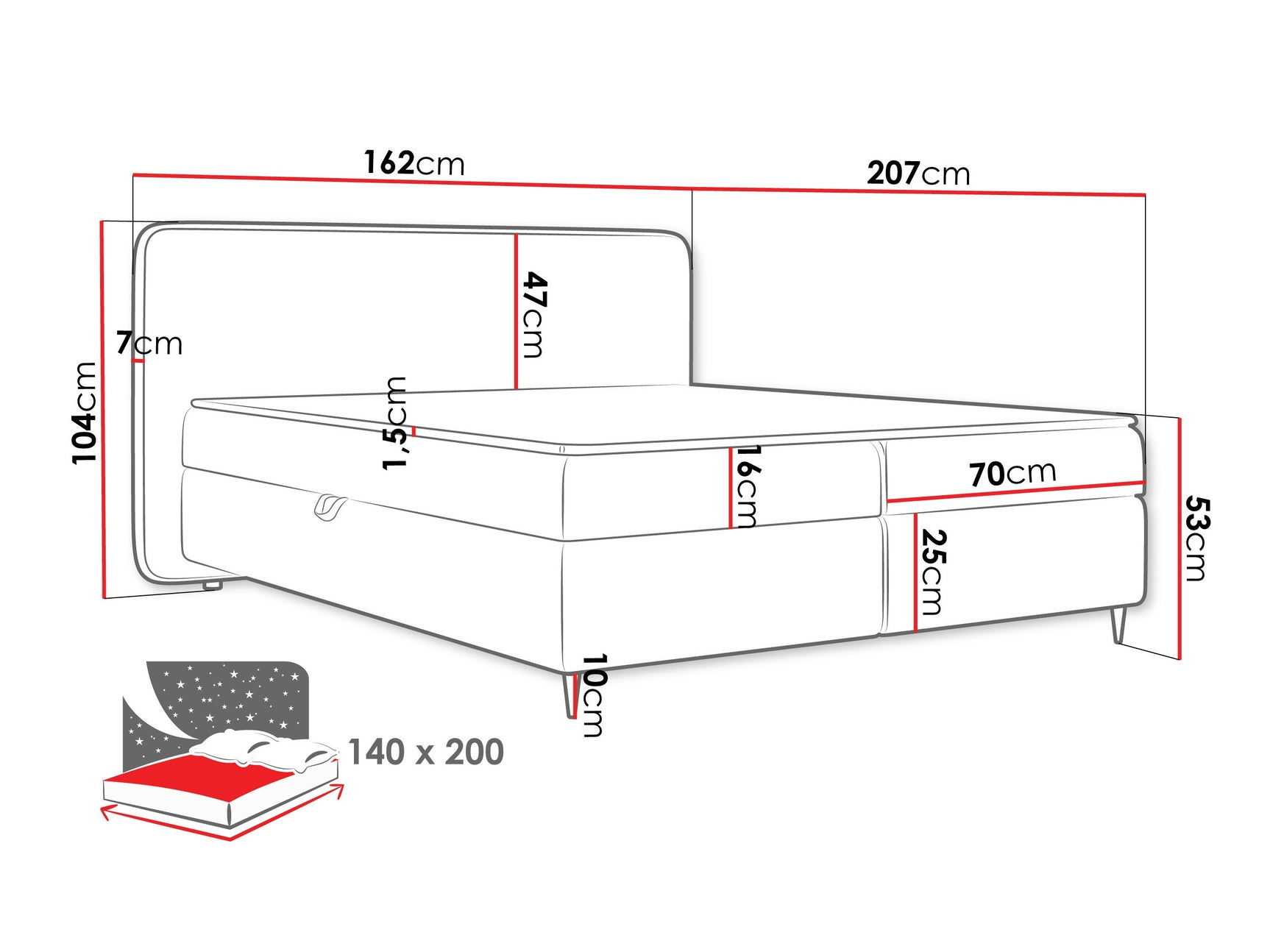 Kontinentalseng Stonecrest 108