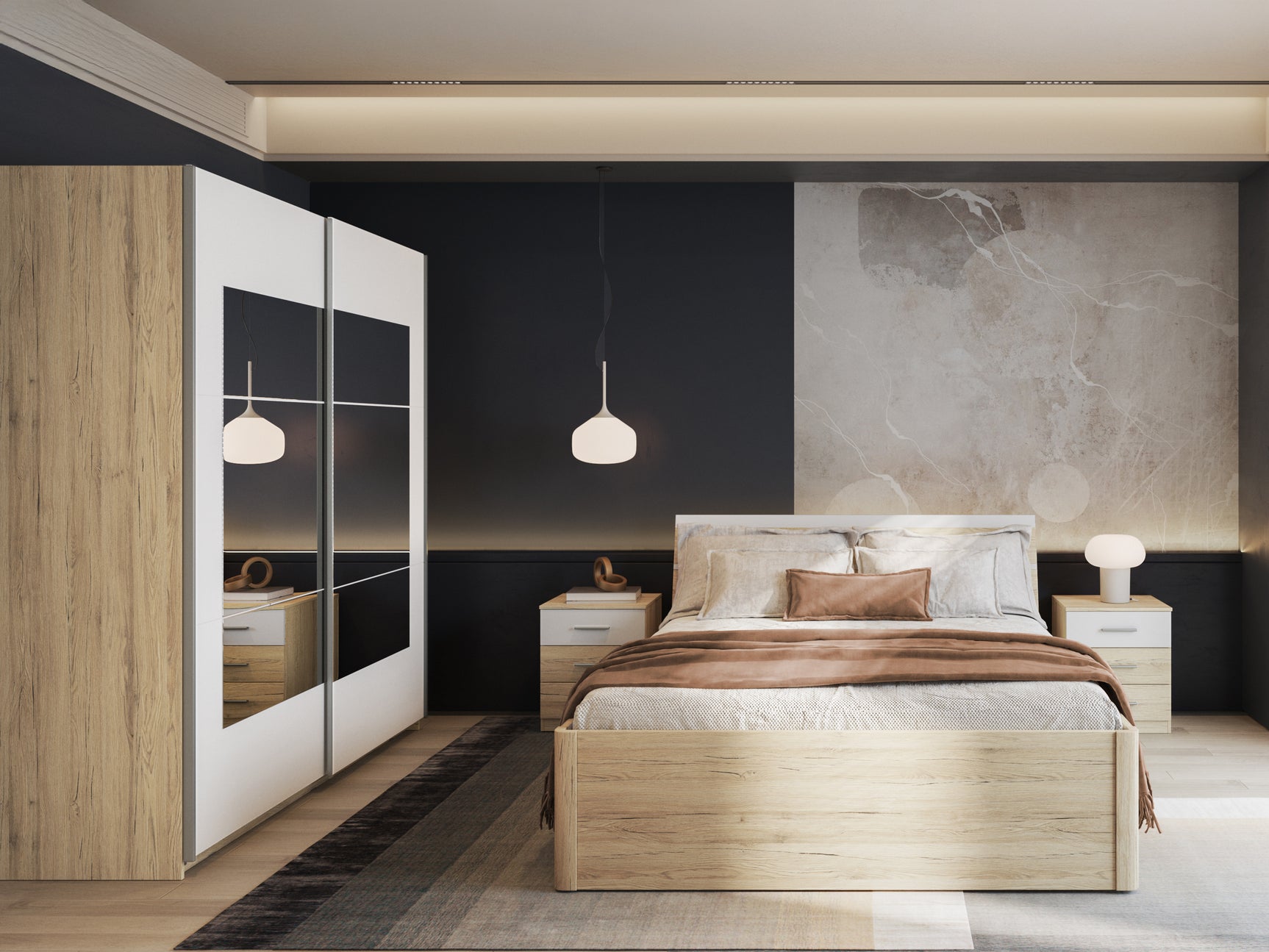 Sengebord Melvele 100 4273458