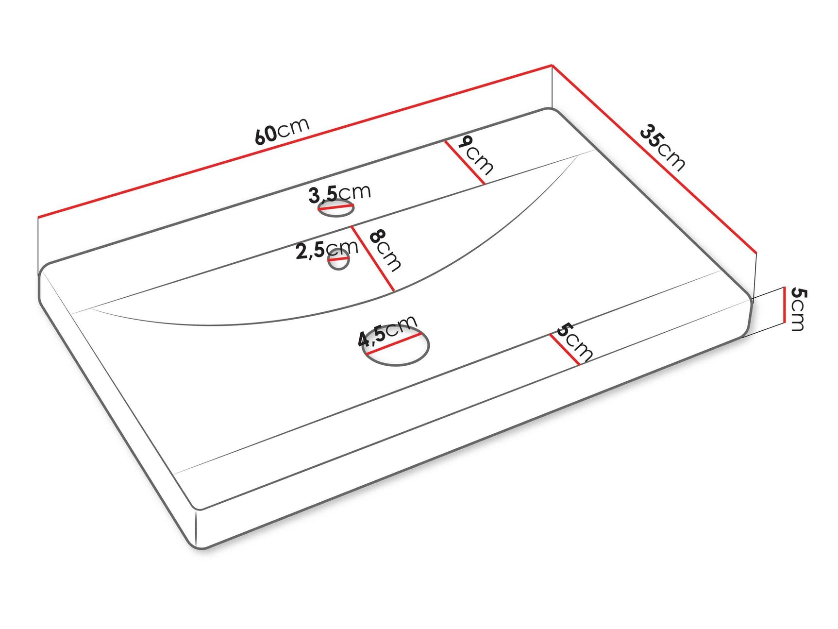 Badeværelses-sæt Sarasota 140