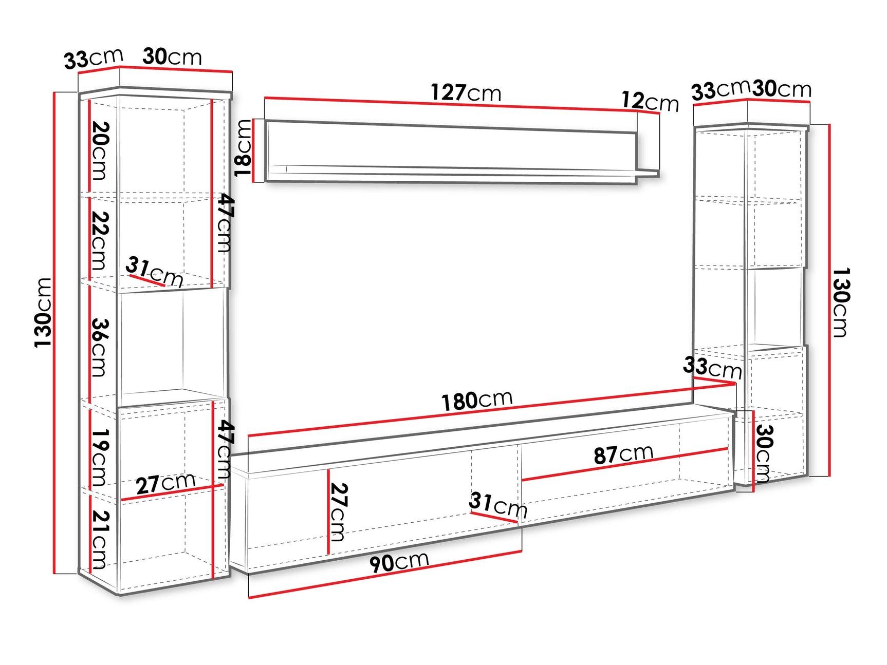 Stuemøblersæt Sarasota 131