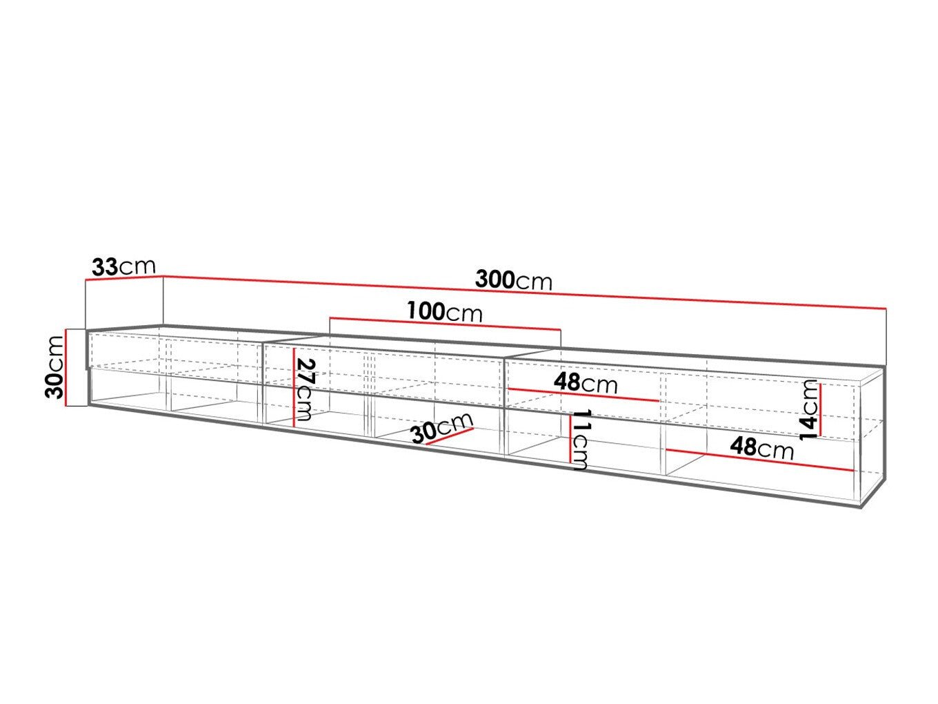 TV-bord Sarasota 144