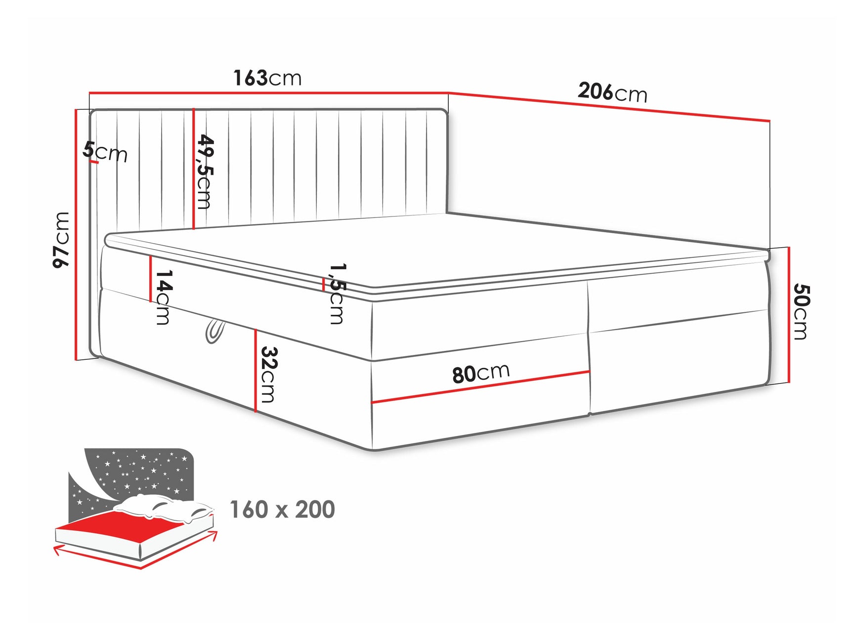 Kontinentalseng Comfivo 481