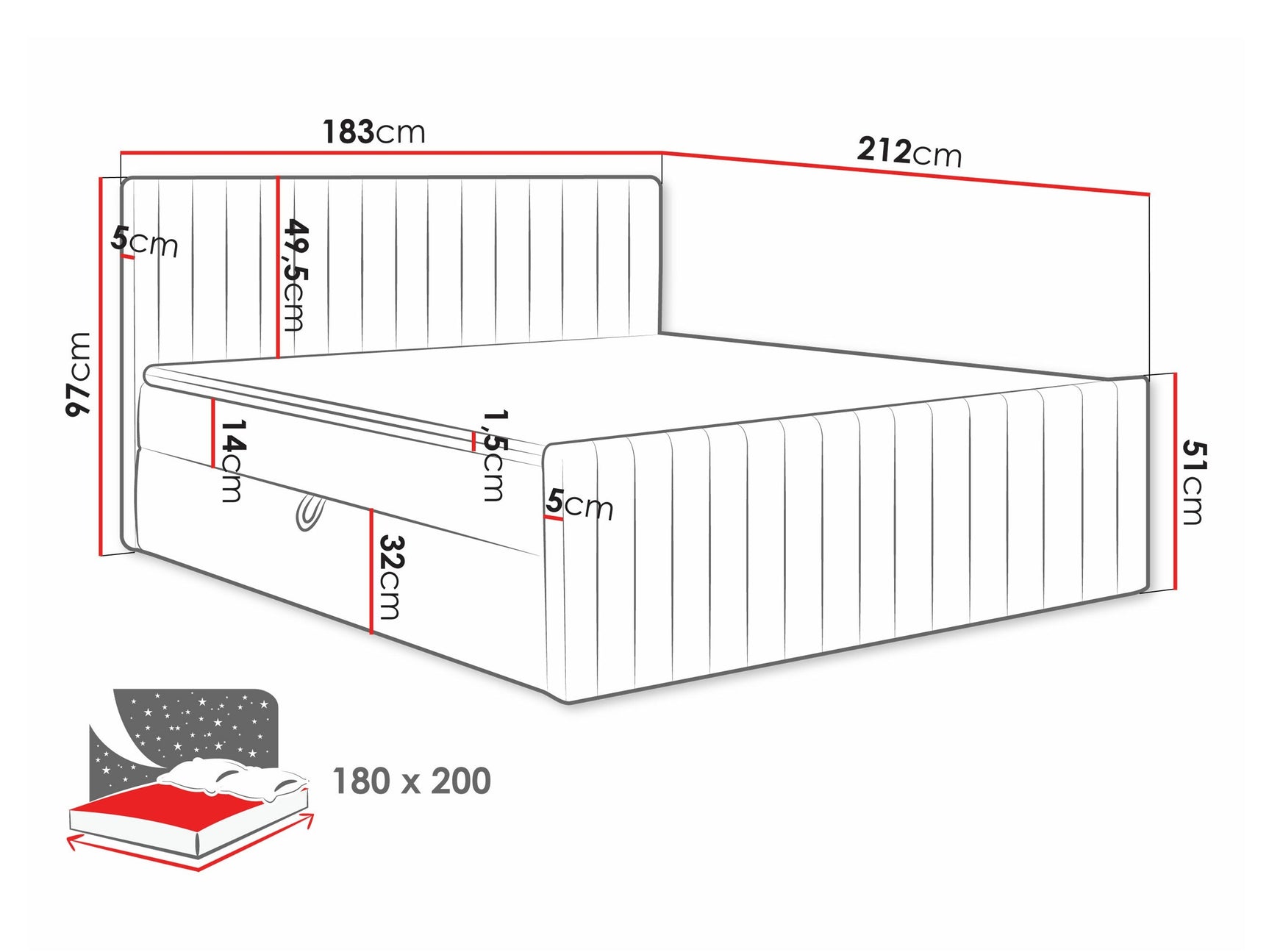 Kontinentalseng Comfivo 482