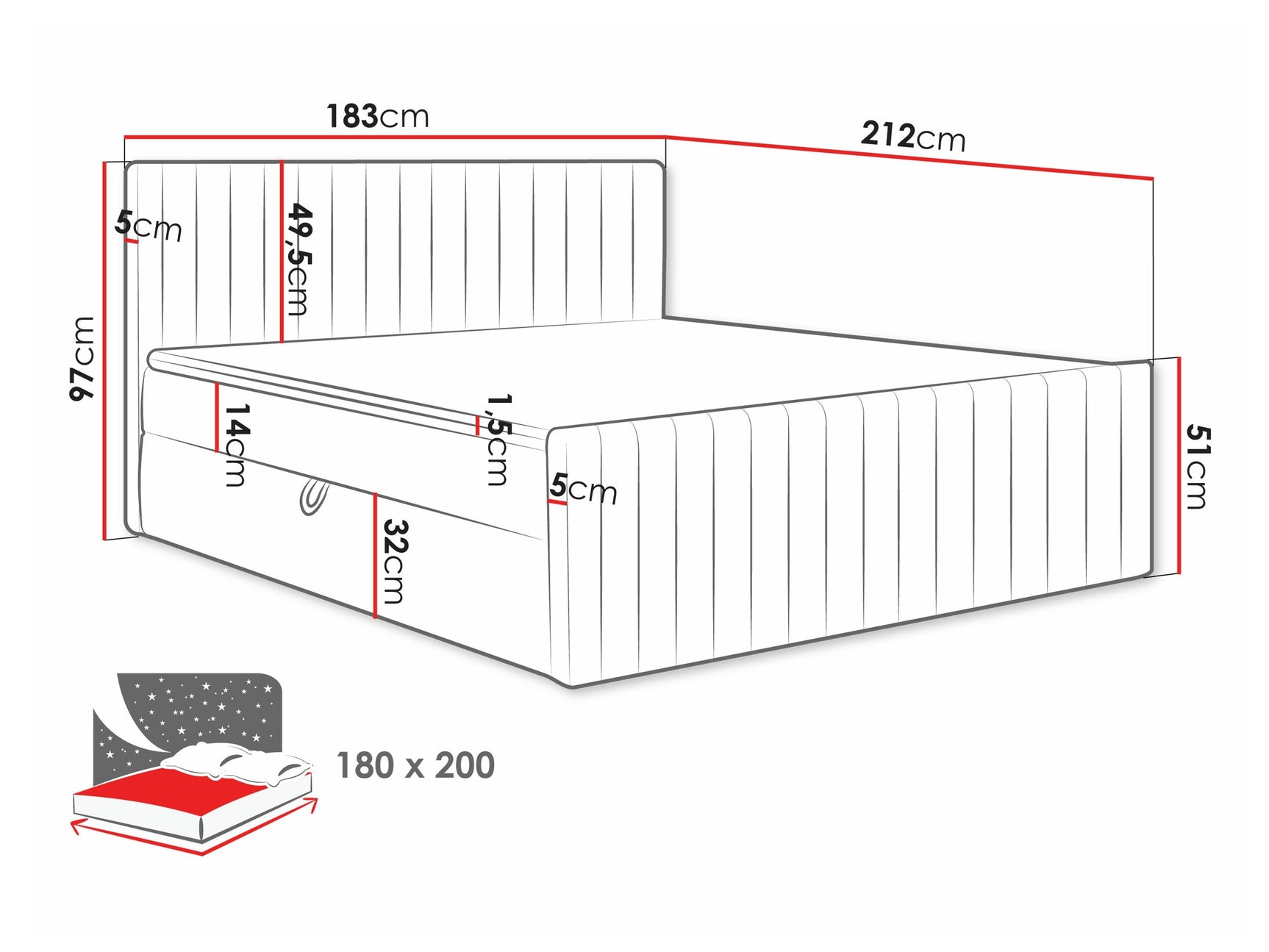 Kontinentalseng Comfivo 482