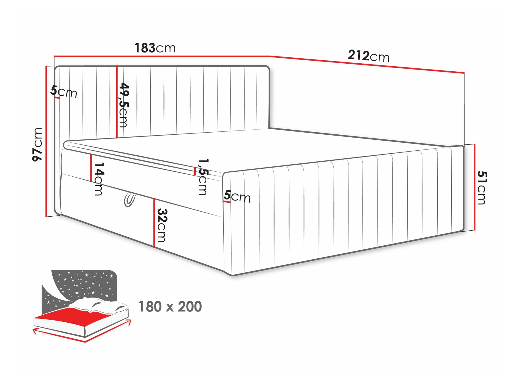 Kontinentalseng Comfivo 482