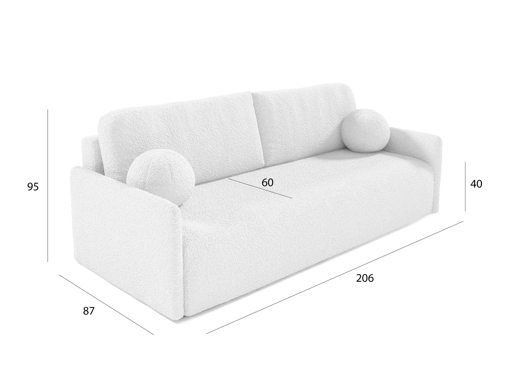 Sovesofa Greensboro 107