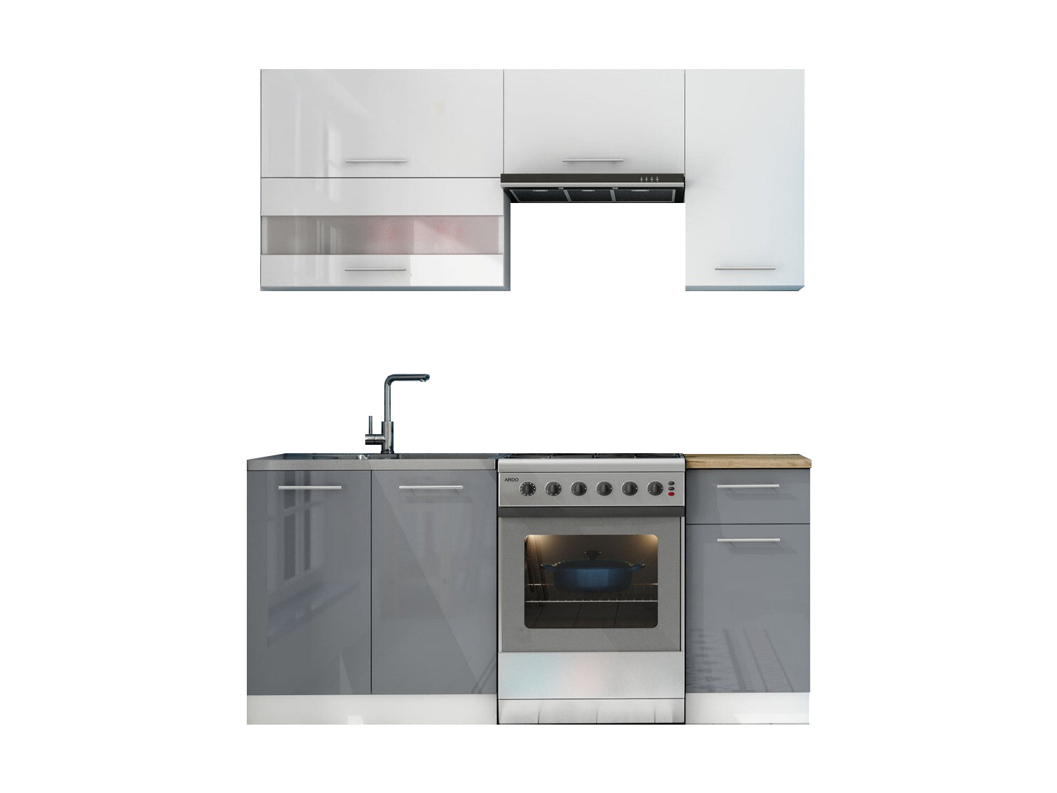 Modulopbygget køkkensæt Tiffa Mix 100 4328129