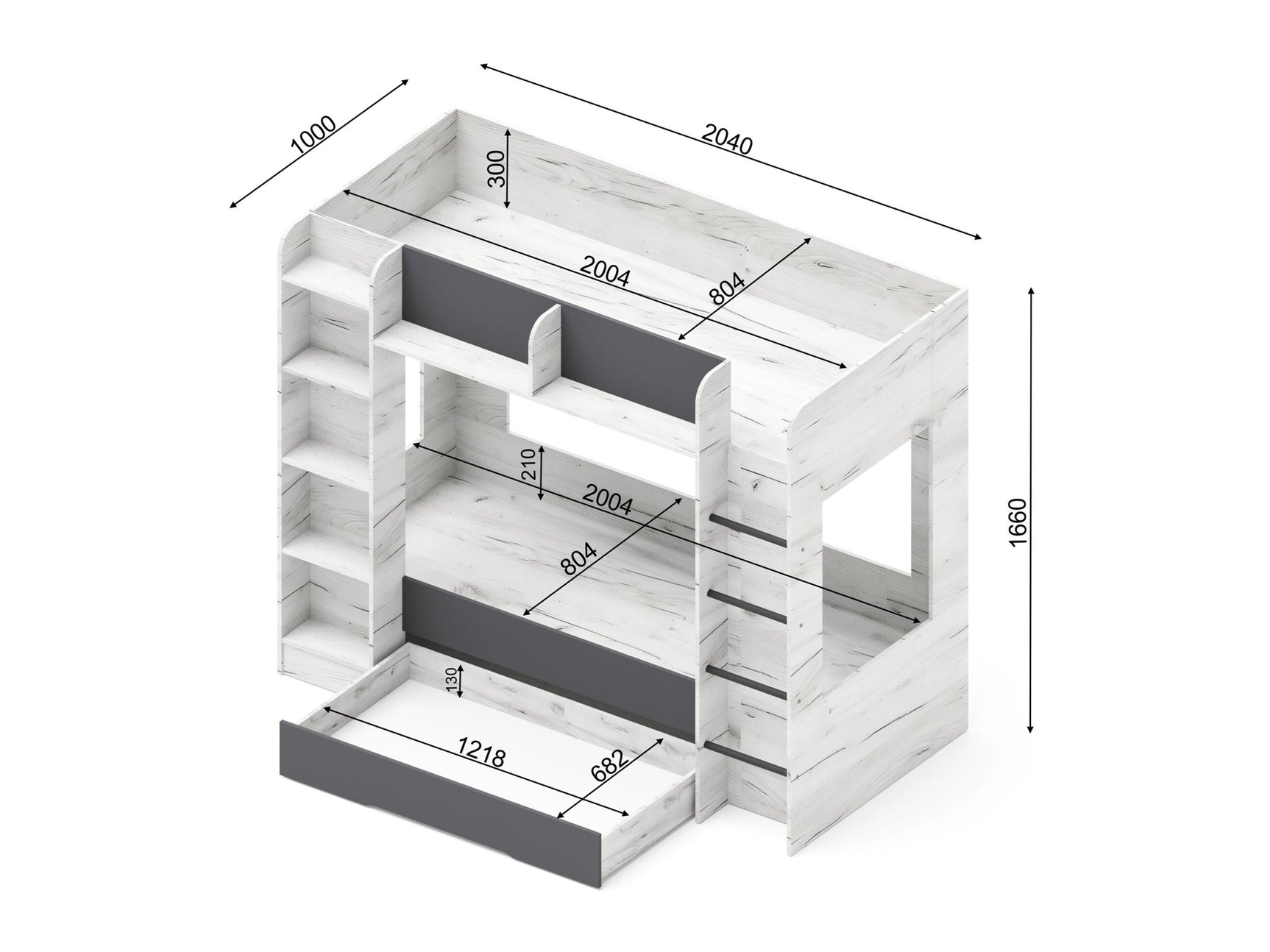 Køjeseng Elitenu 102