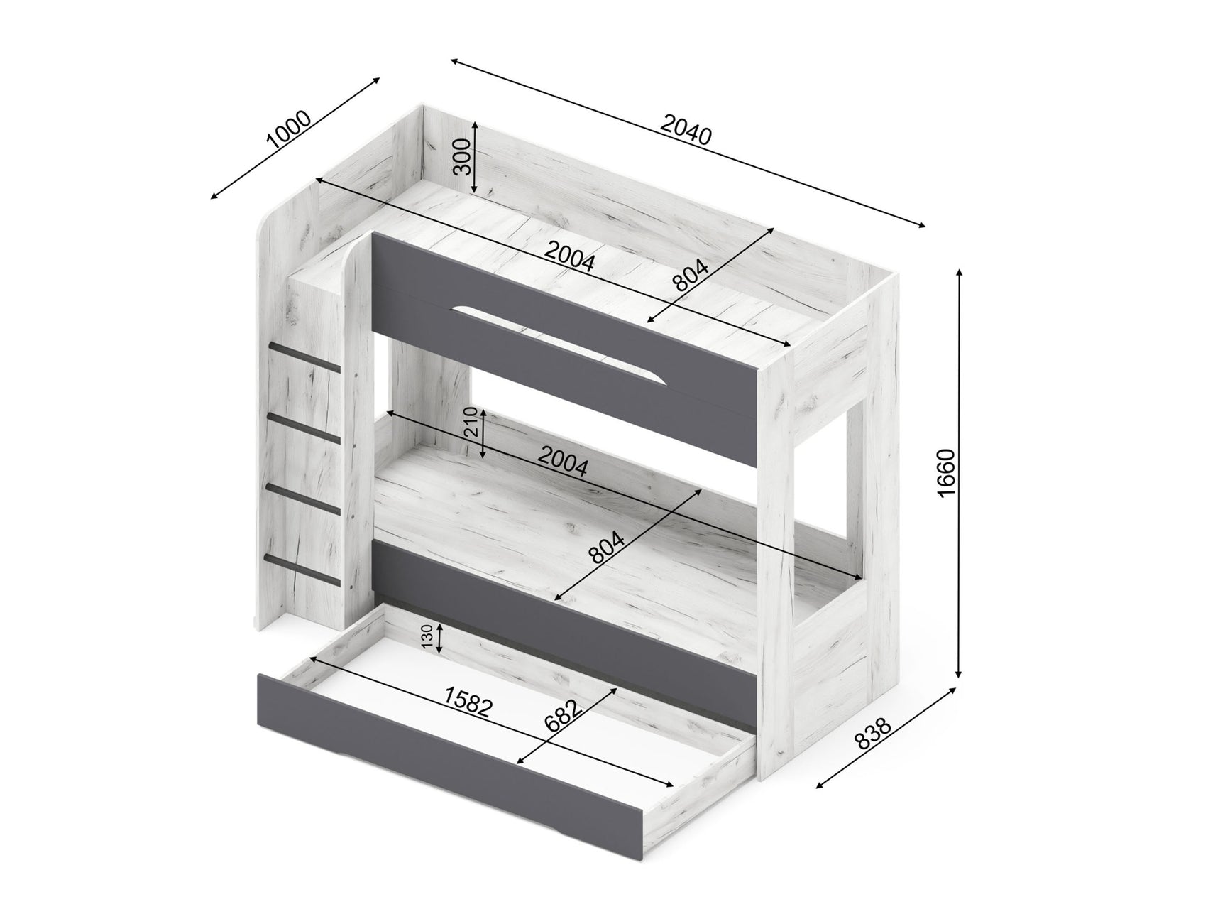 Børneværelsessæt Elitenu 105