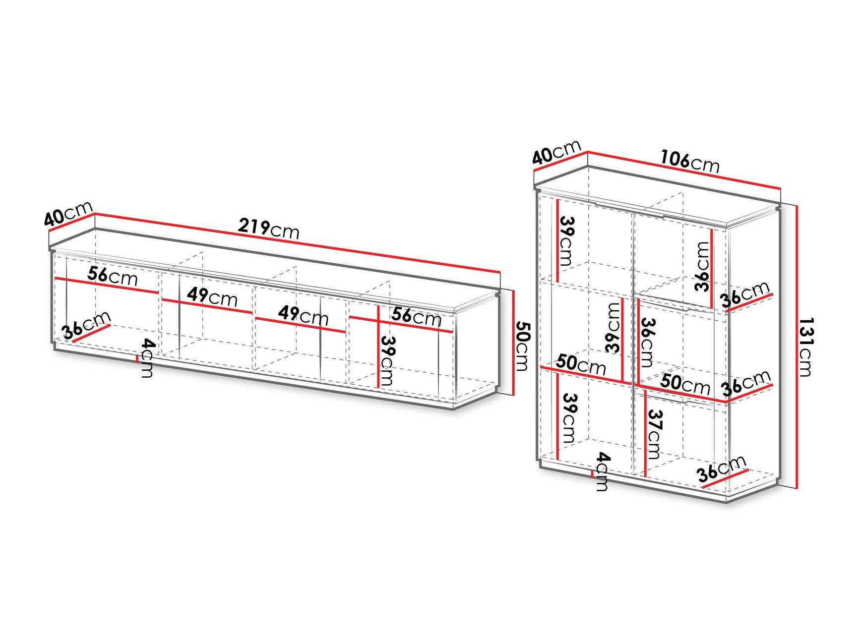 Stuemøbelsæt Comfivo Elivelo 105
