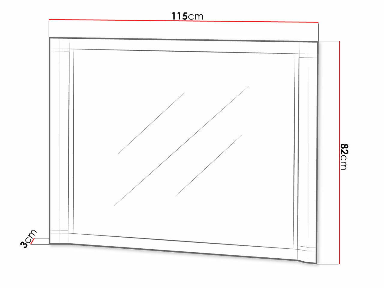 Spejl Lorelie 108 4338232