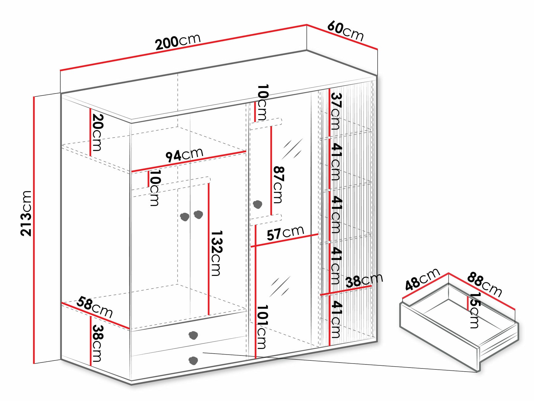 Garderobeskab Venmava 114 4338515