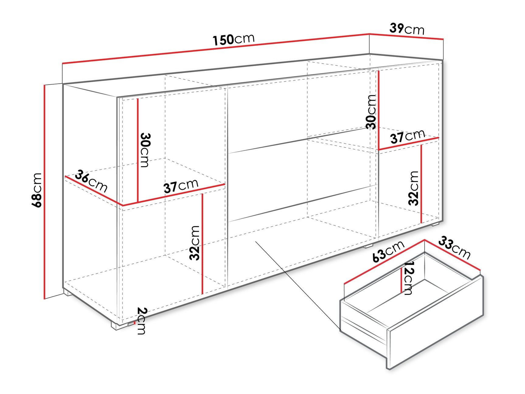 Kommode Sarasota 191
