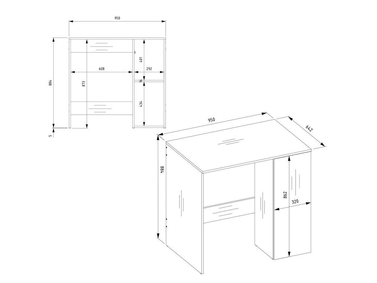 Stående badeværelsesskab Balelbo 109