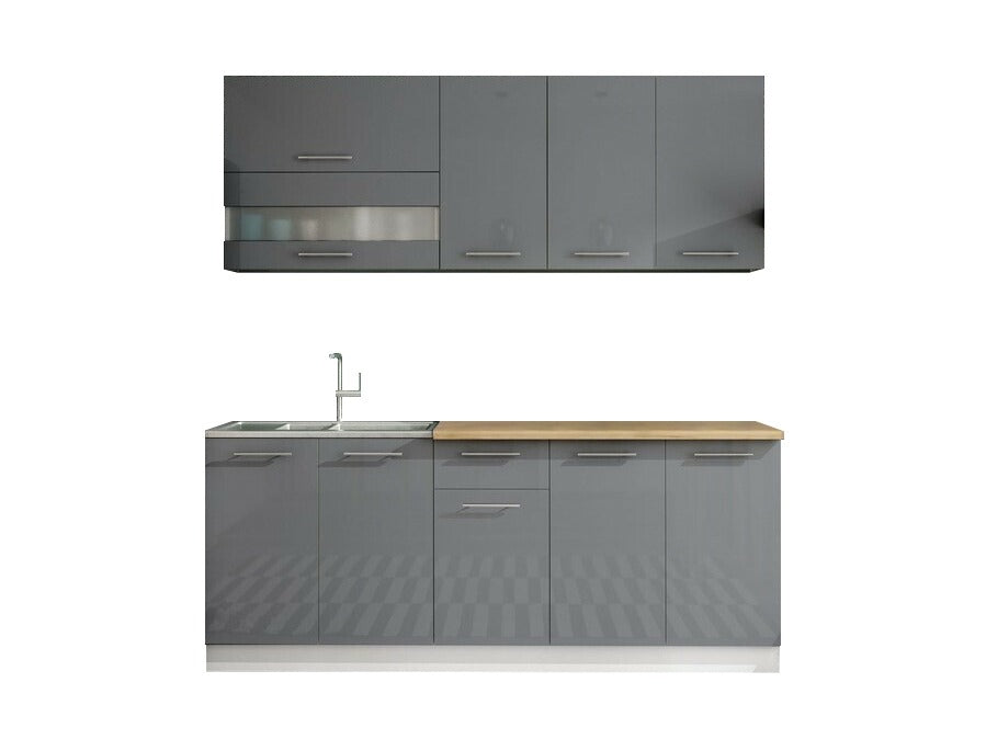 Modulopbygget køkkensæt Tiffa Grey 102 4357491
