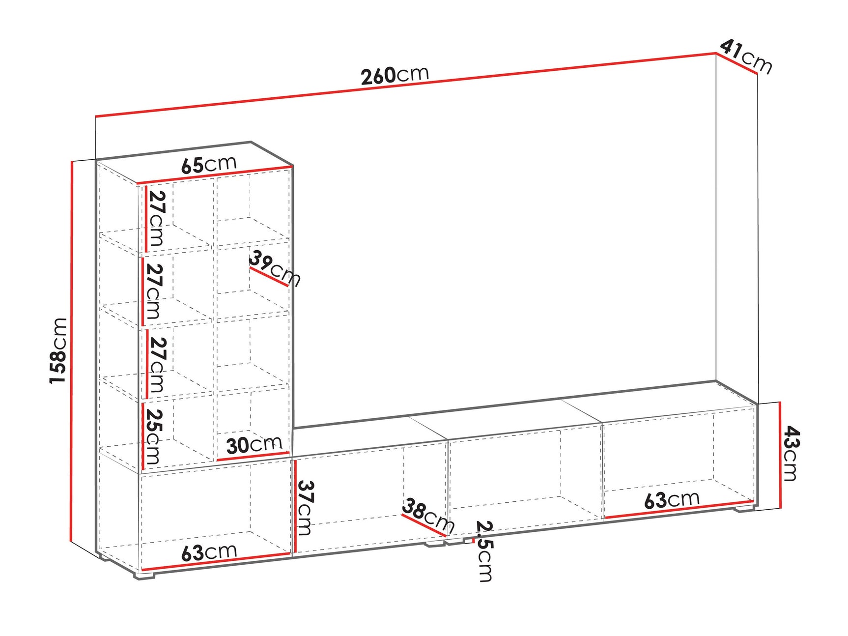 Stuemøbelsæt Comfivo 498