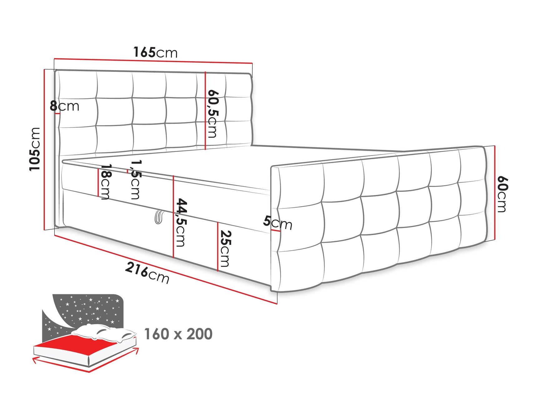 Kontinentalseng Memphis 100 4375446
