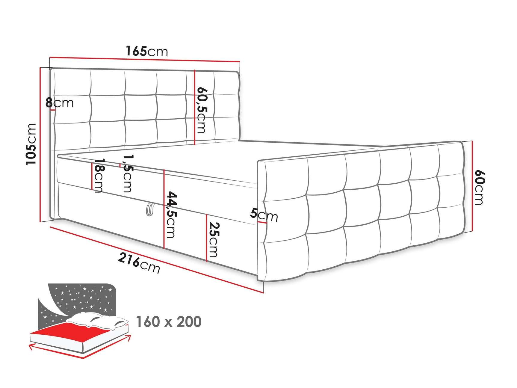 Kontinentalseng Memphis 100 4375448