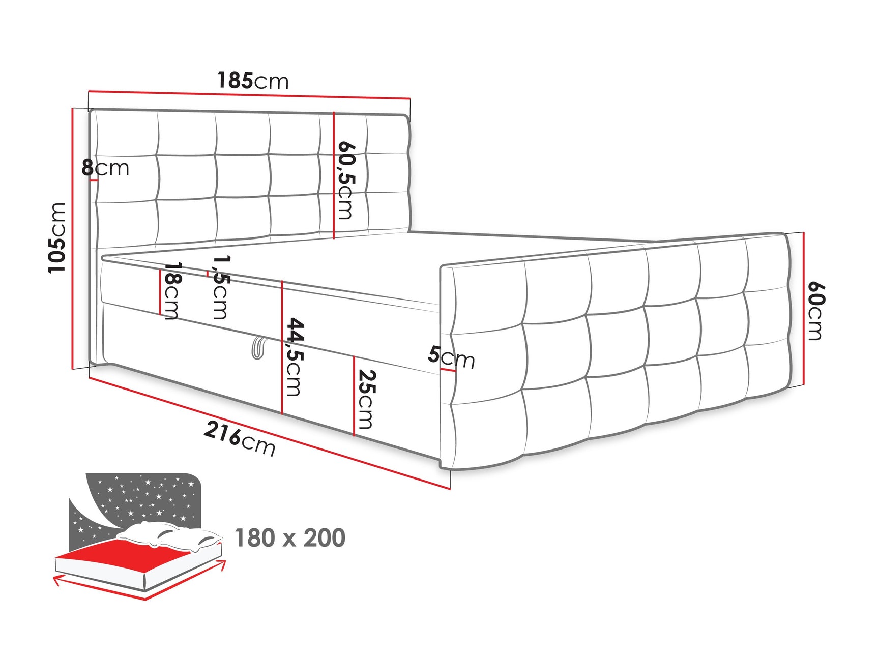 Kontinentalseng Memphis 100 4375449
