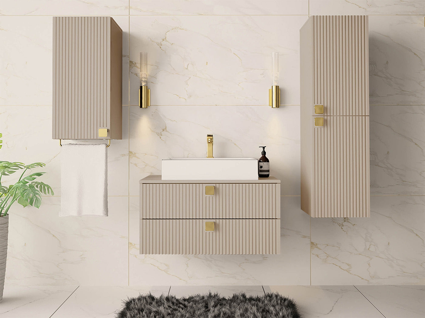 Badeværelsessæt Orlvera 105 4376952