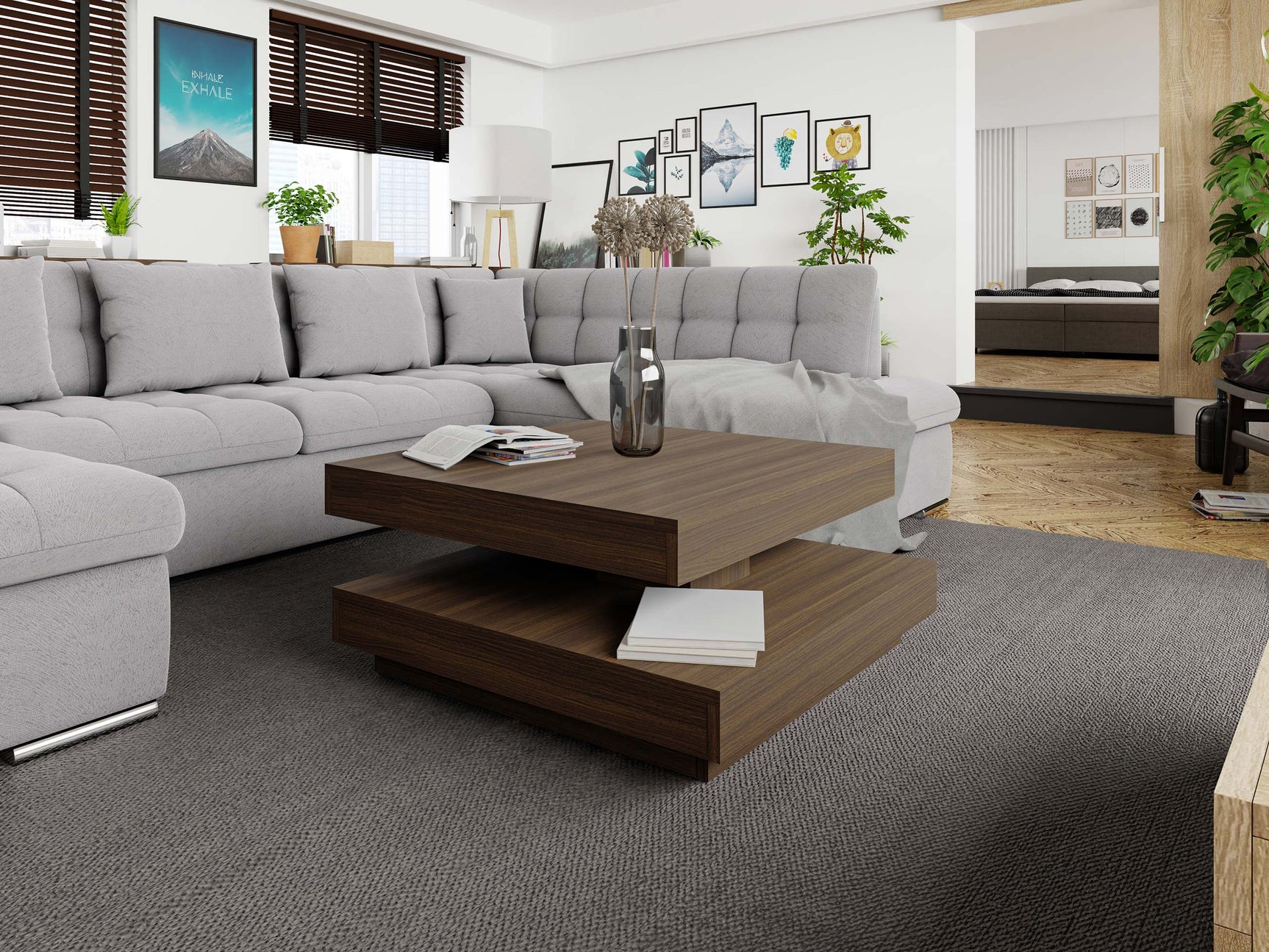 Transformer sofabord Comfivo 385