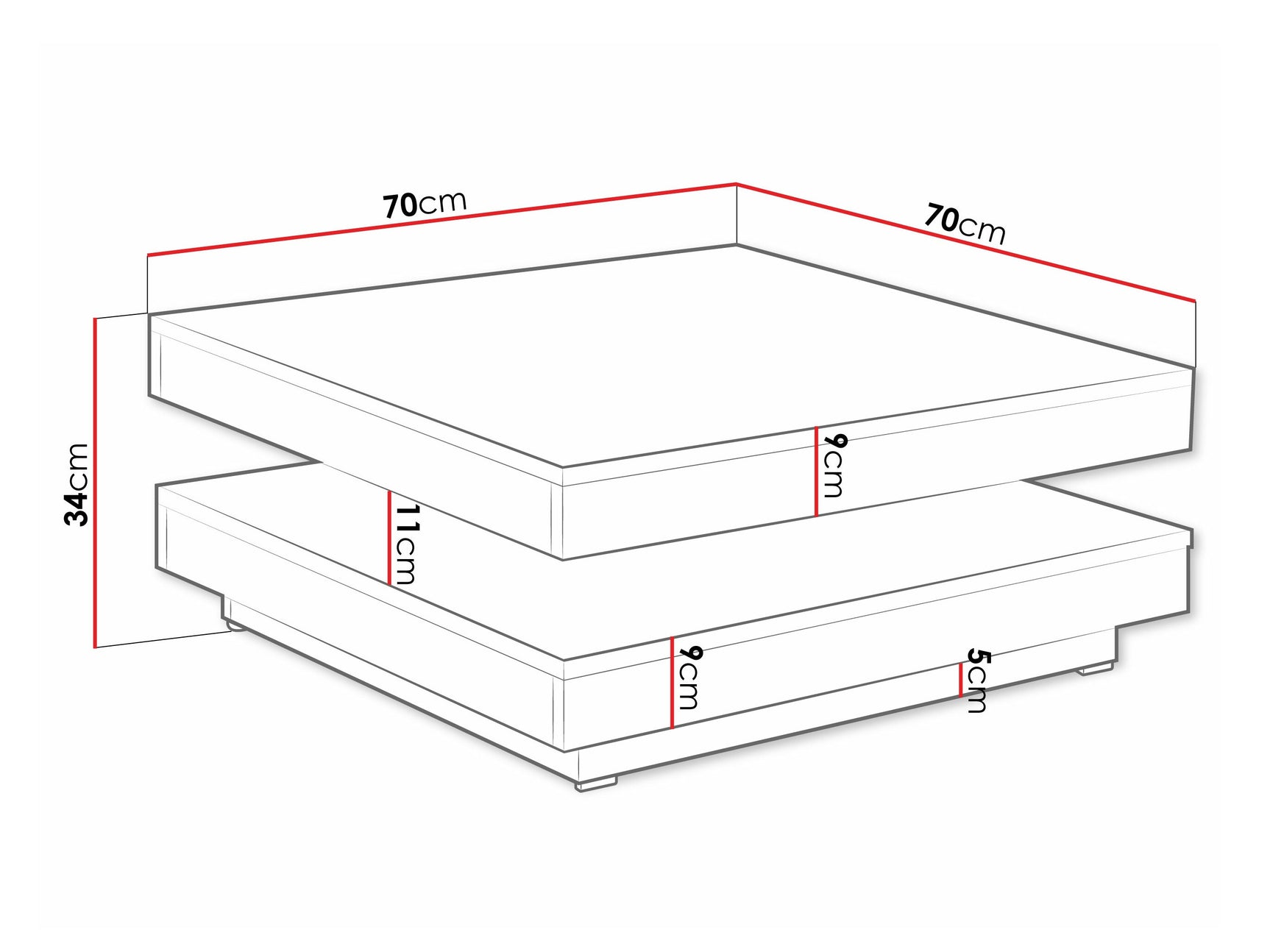 Transformer sofabord Comfivo 385 4381314