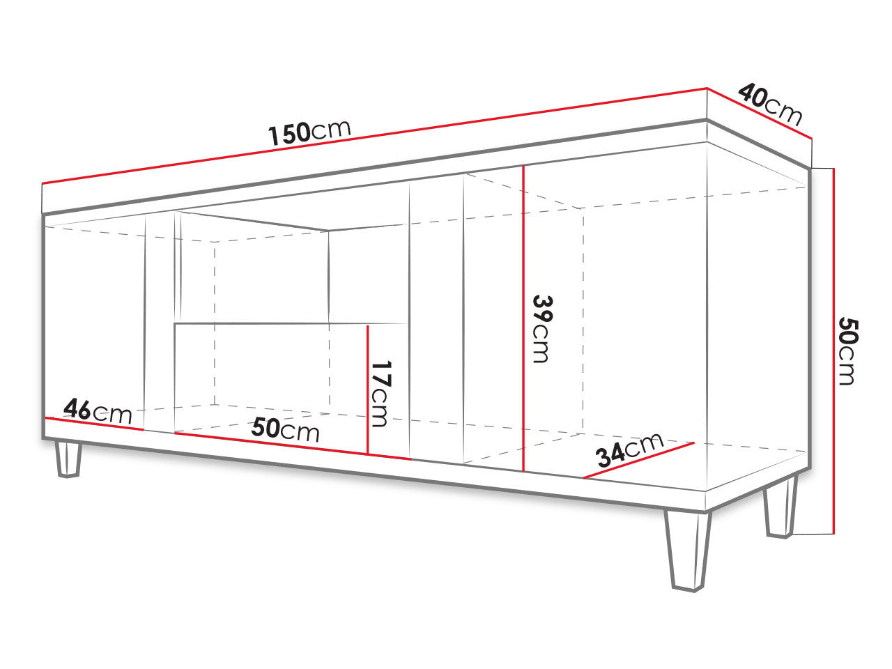 TV-bord Livseri 113 4394379