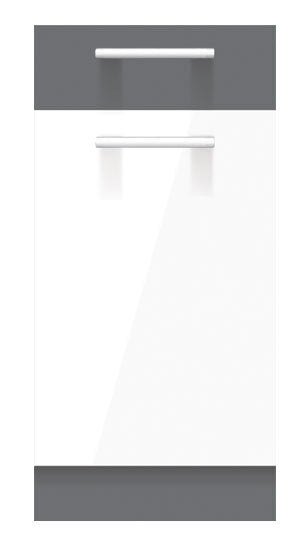 Modulopbygget vaskeskab med låger Mode White 115