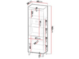 Display cabinet Charlotte 152