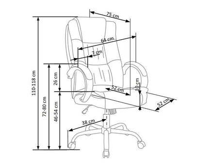 Kontorstol Houston 243