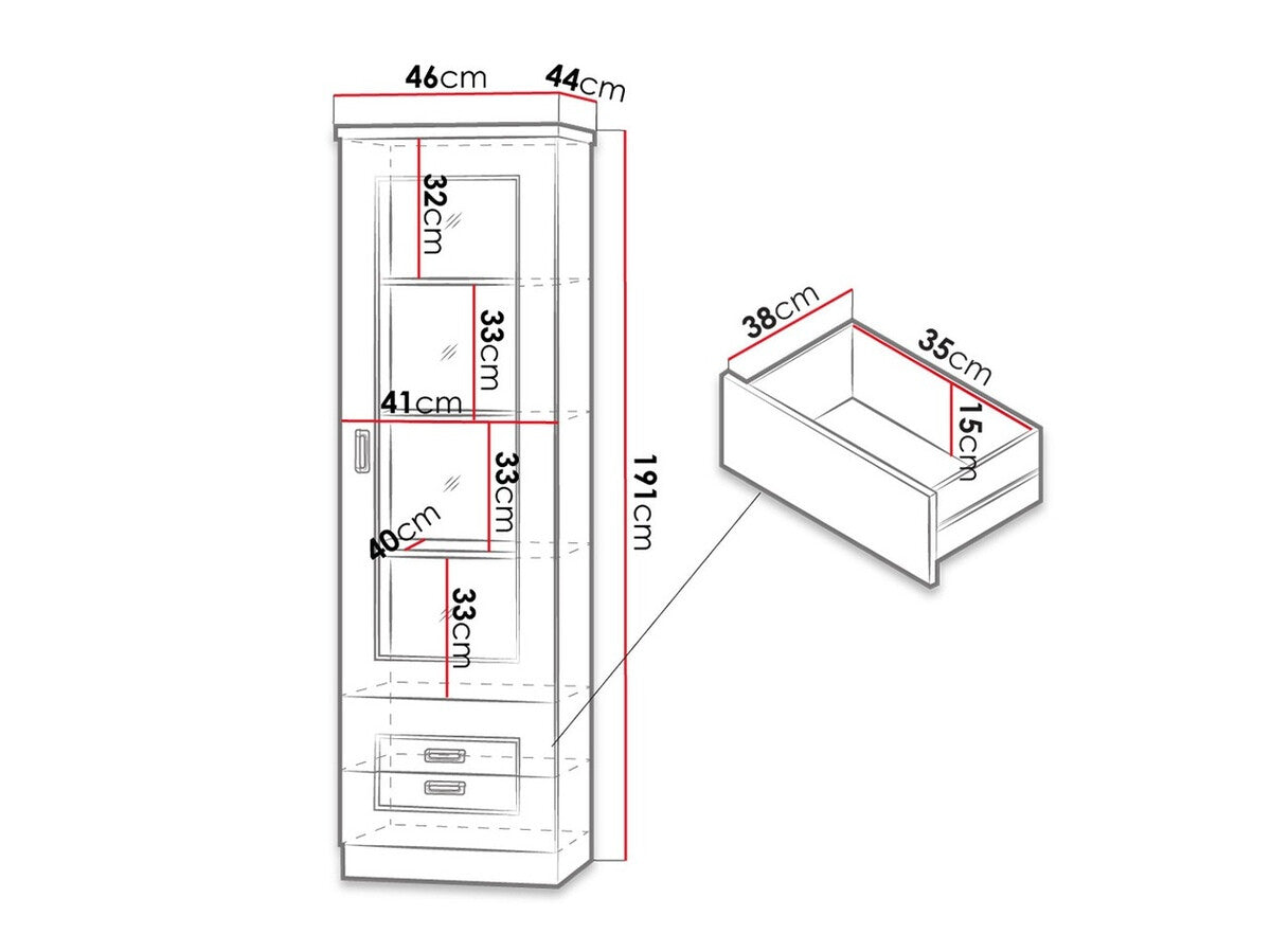 Display cabinet Stanton B108