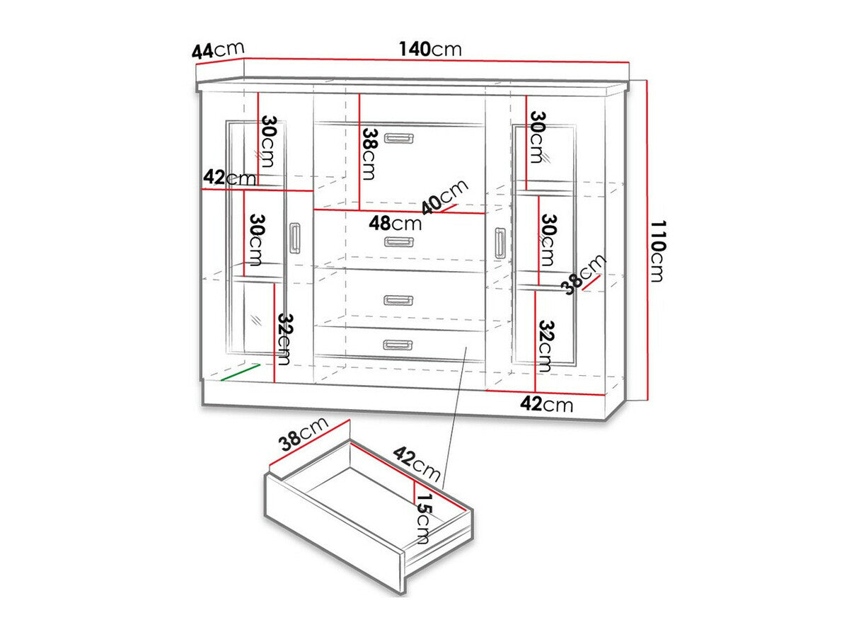 Display cabinet Stanton B111