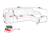 Hjørnesofa Columbus 166