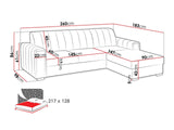 Hjørnesofa Columbus 166