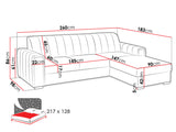Hjørnesofa Columbus 166