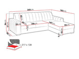 Hjørnesofa Columbus 166