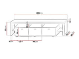 TV-bord Nashville 103