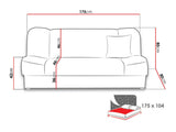 Sovesofa Columbus 117