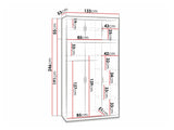 Wardrobe Tucson 150
